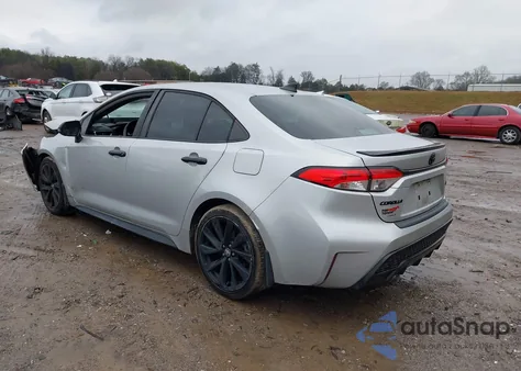 2022 Toyota Corolla Se Nightshade Edition z USA, uszkodzony, nr VIN 5YFS4MCEXNP111888